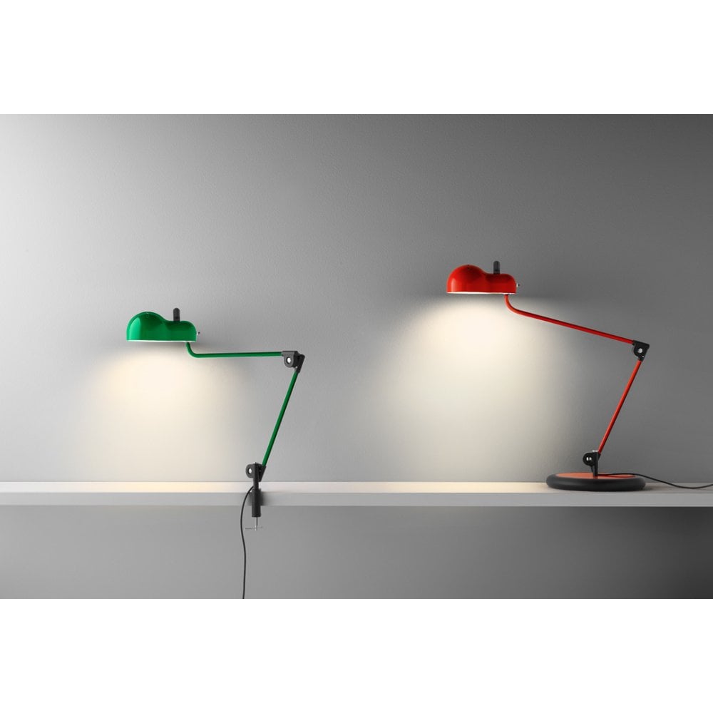 Stilnovo Topo Clamp Table Lamp - Green