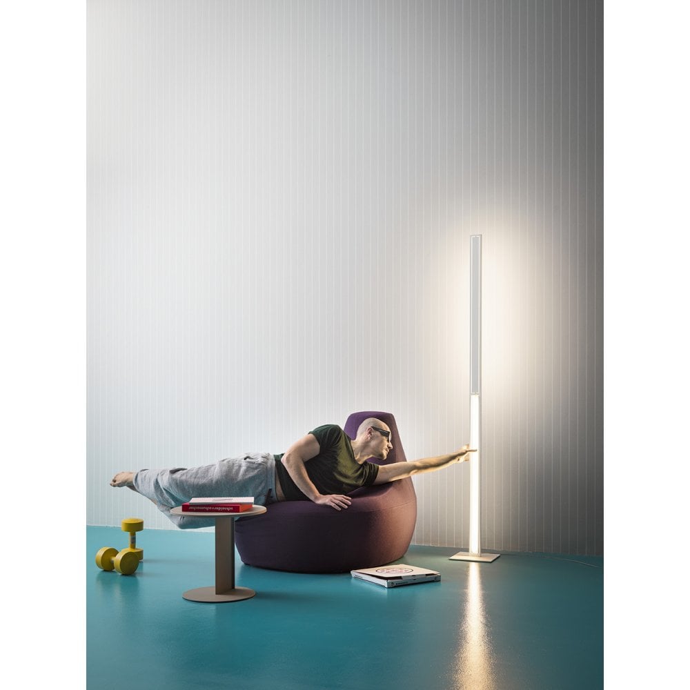 Stilnovo Tablet Floor Lamp - Matt White