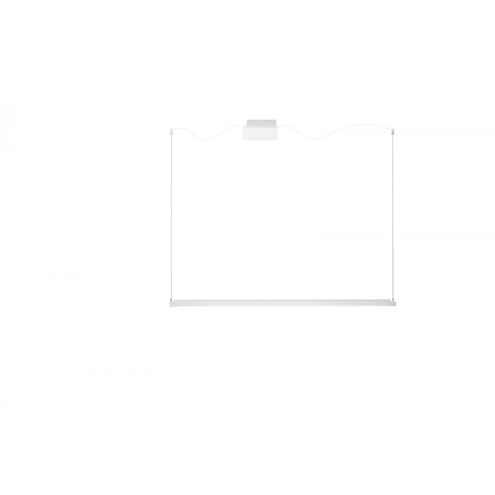 Stilnovo Tablet 96cm Medium Single Pendant - Matt White