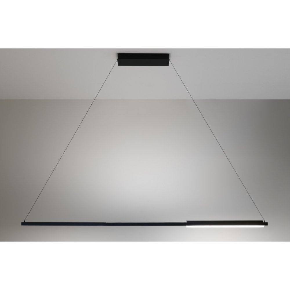 Stilnovo Tablet 136cm XL 3 Light Pendant - Black