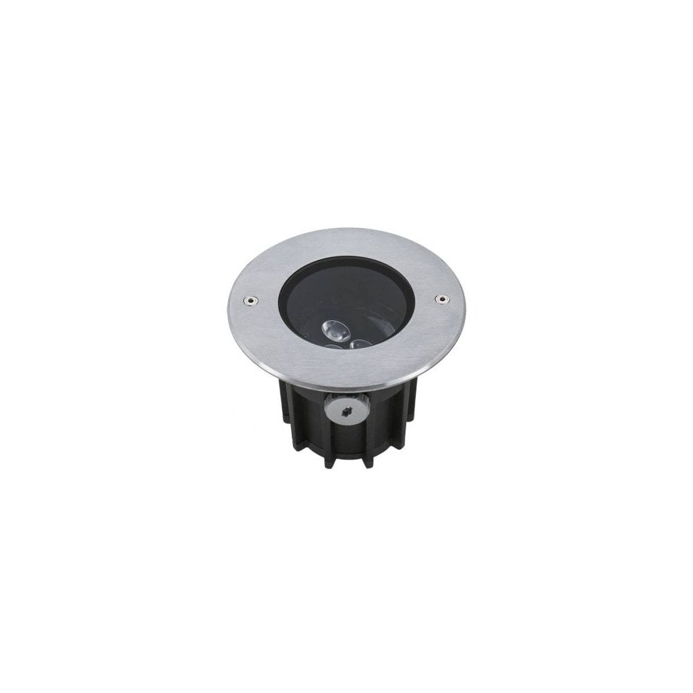 Collingwood Tilt Adjustable 119mm Cut-Out Ground Light - RGBW - Stainless Steel - Low Voltage