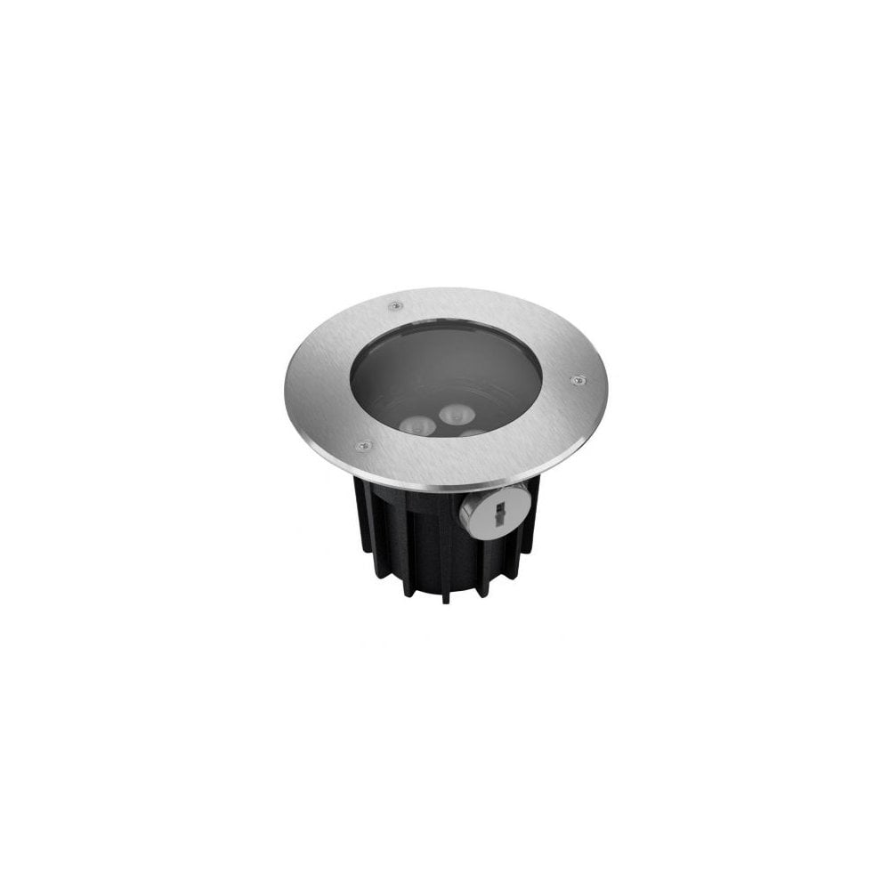 Collingwood Tilt Adjustable 147mm Cut-Out Ground Light - RGBW - Stainless Steel - Low Voltage