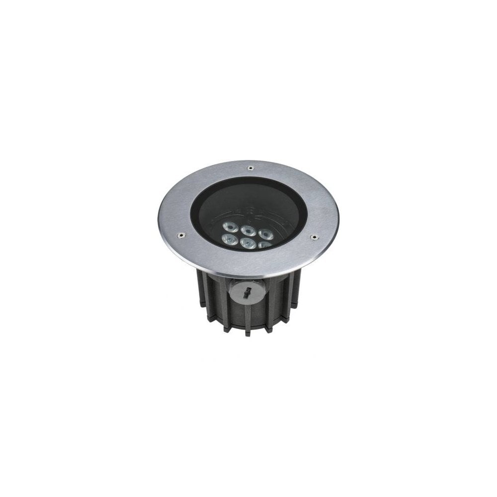 Collingwood Tilt Adjustable 165mm Cut-Out Ground Light - RGBW - Stainless Steel - Low Voltage
