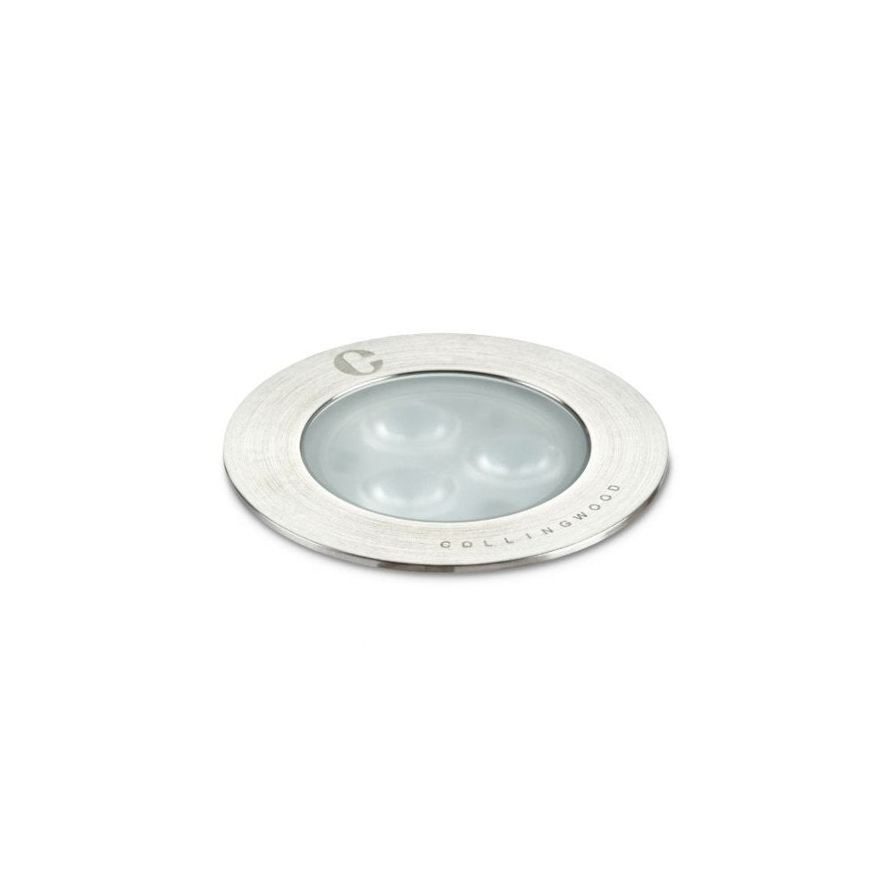 Collingwood GL040CARGB 3.5W Max LED Colour Change Ground Light - Stainless Steel - Low Voltage