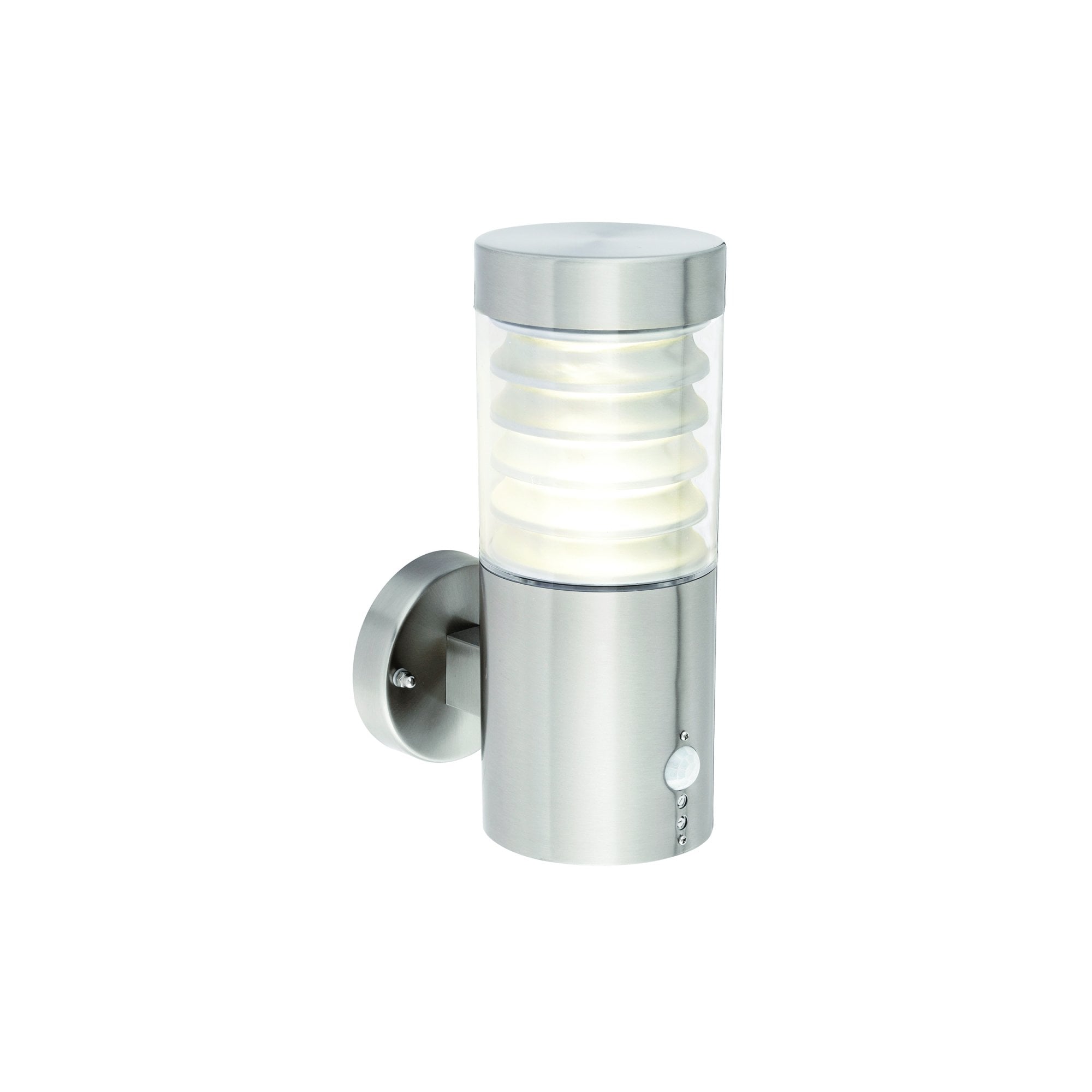 Endon Equinox LED PIR Wall Light - 316 Stainless Steel