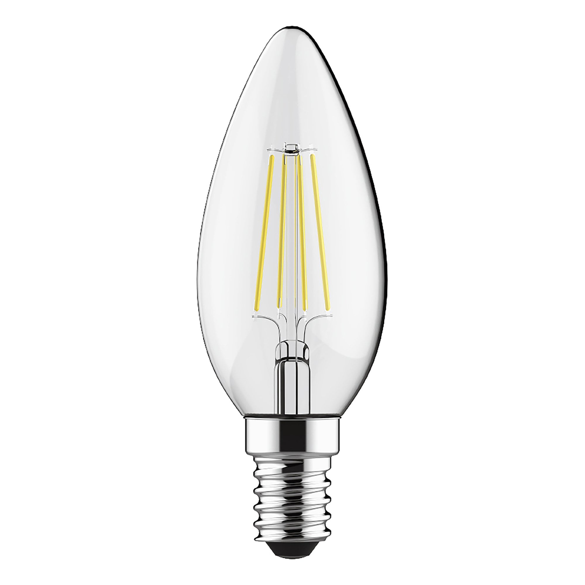 Luxram Value Classic 4W LED Candle E14 Natural White - 4000k (Non-Dimming)