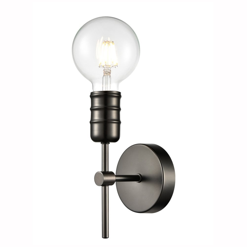 Franklite Impact 1 Light Wall Bracket - Gunmetal Finish