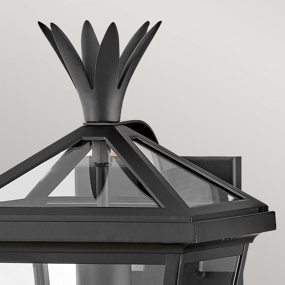 Hinkley Palma 1 Light Small Wall Lantern - Black