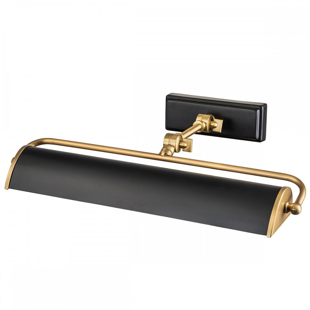 Elstead Winchfield 2 Light Medium Picture Light - Aged & Matte Black