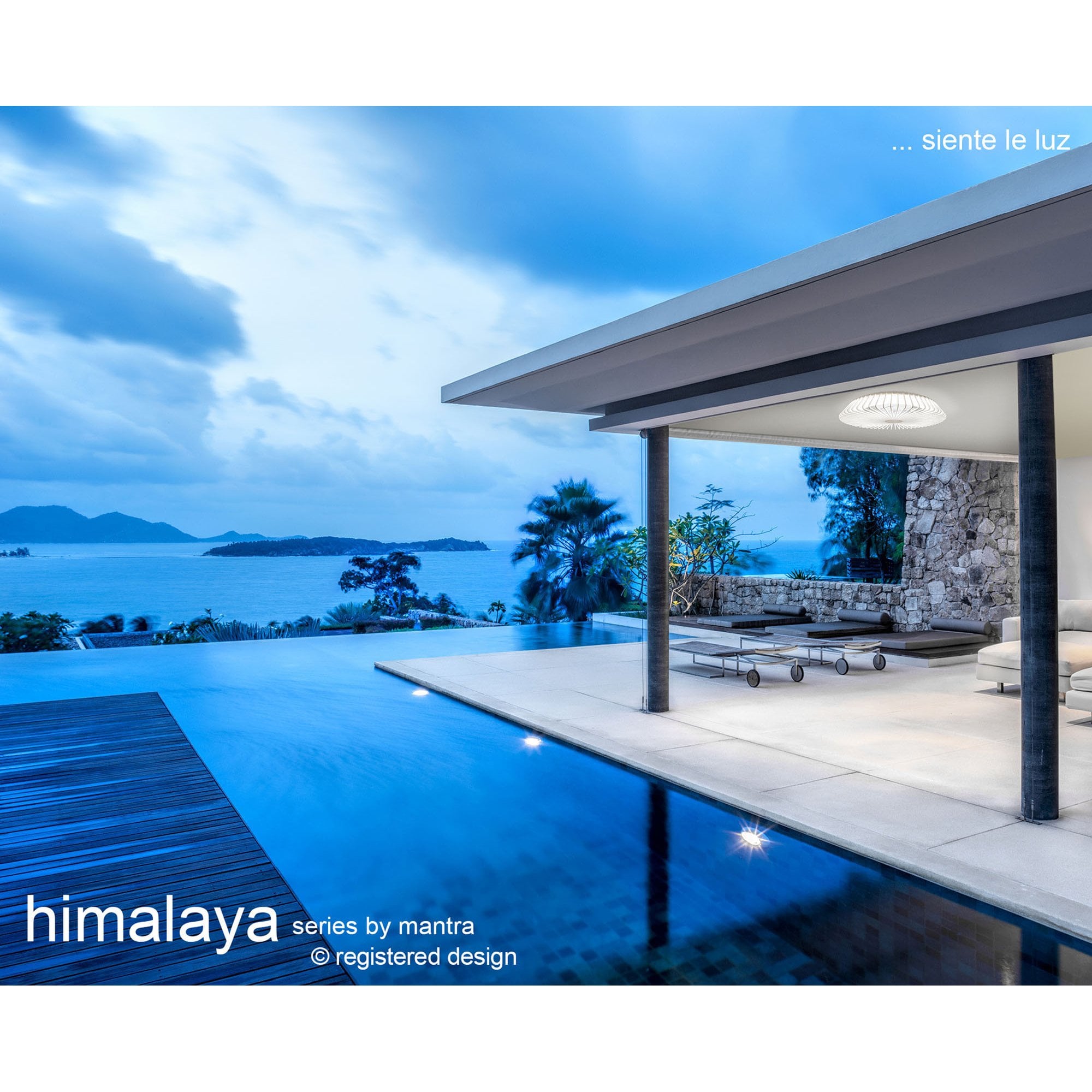 Mantra Himalaya 70W LED Dimmable Ceiling Light & Fan, Remote, APP ,  Voice Controlled, White