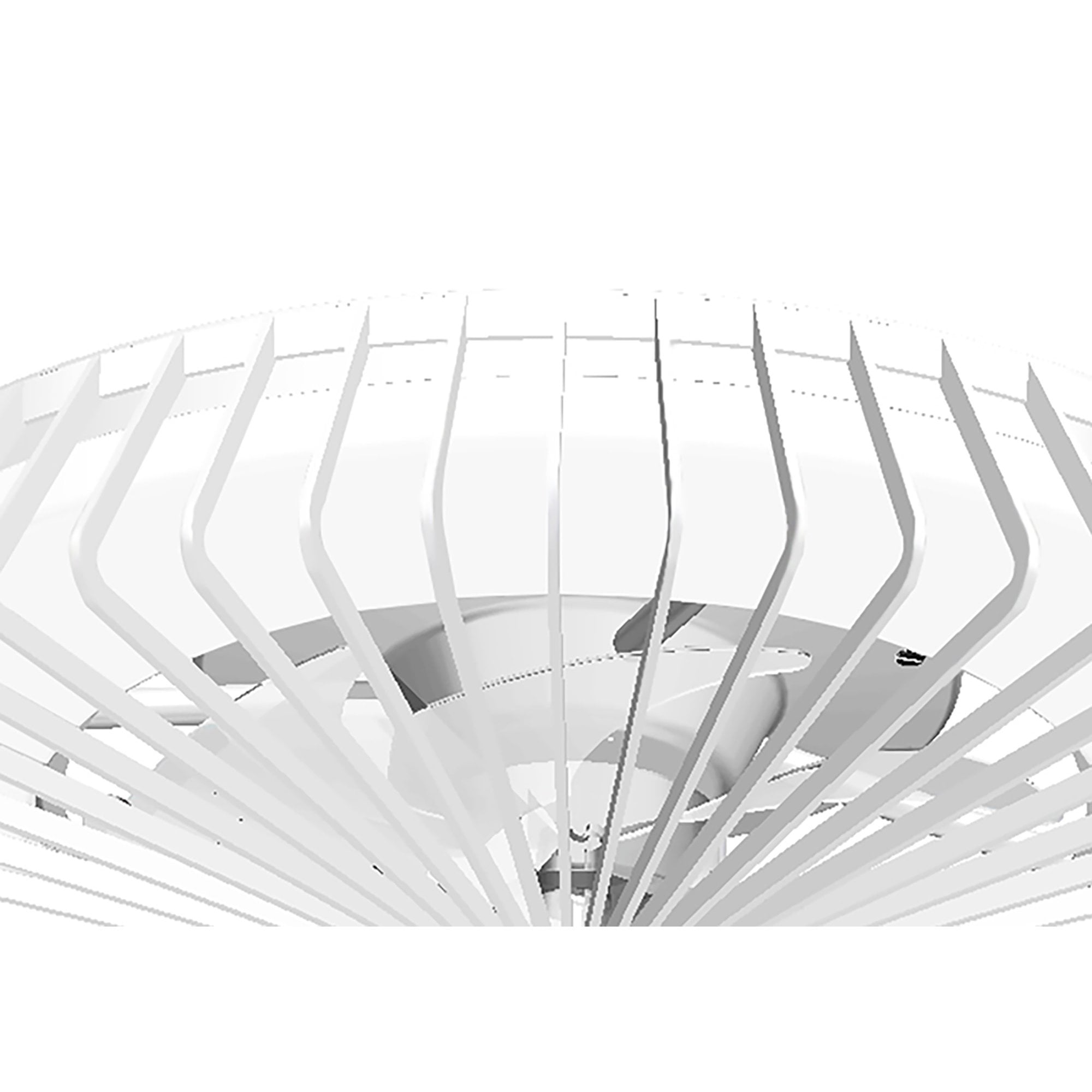 Mantra Himalaya 70W LED Dimmable Ceiling Light & Fan, Remote, APP ,  Voice Controlled, White