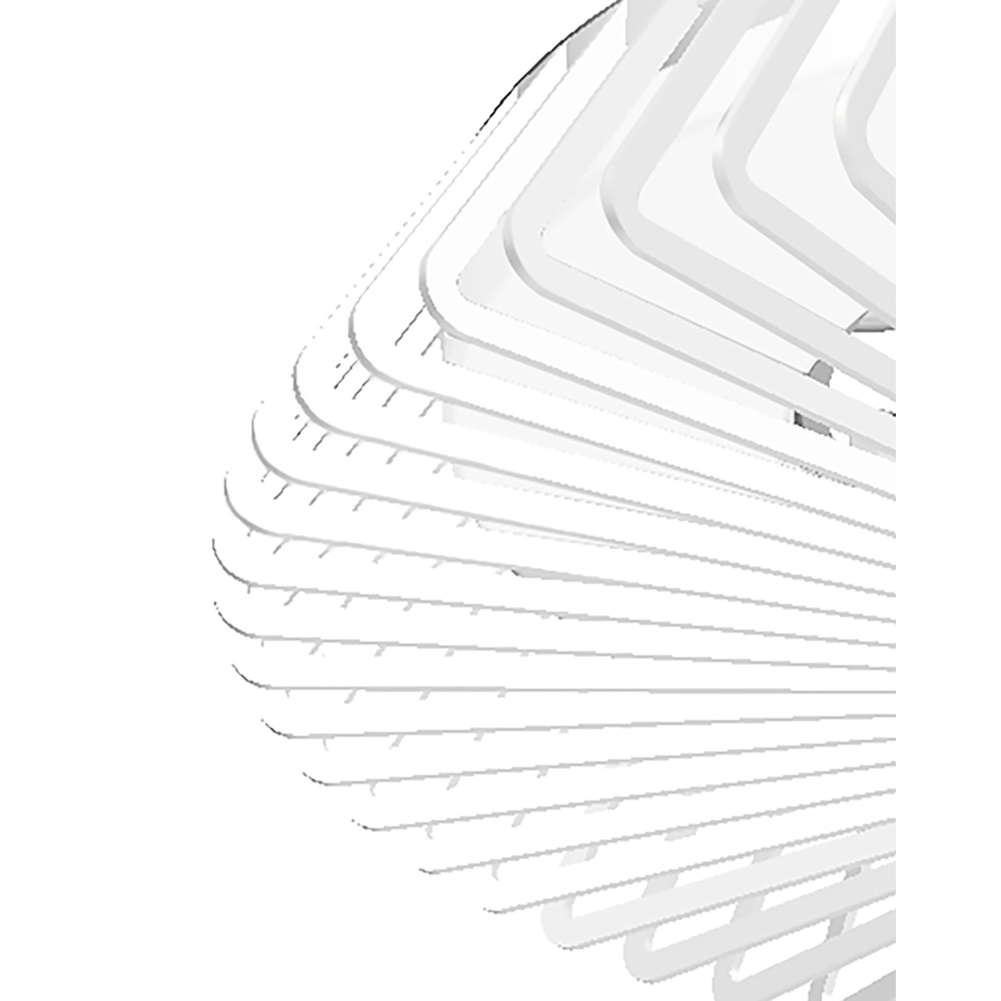 Mantra Himalaya 70W LED Dimmable Ceiling Light & Fan, Remote, APP ,  Voice Controlled, White
