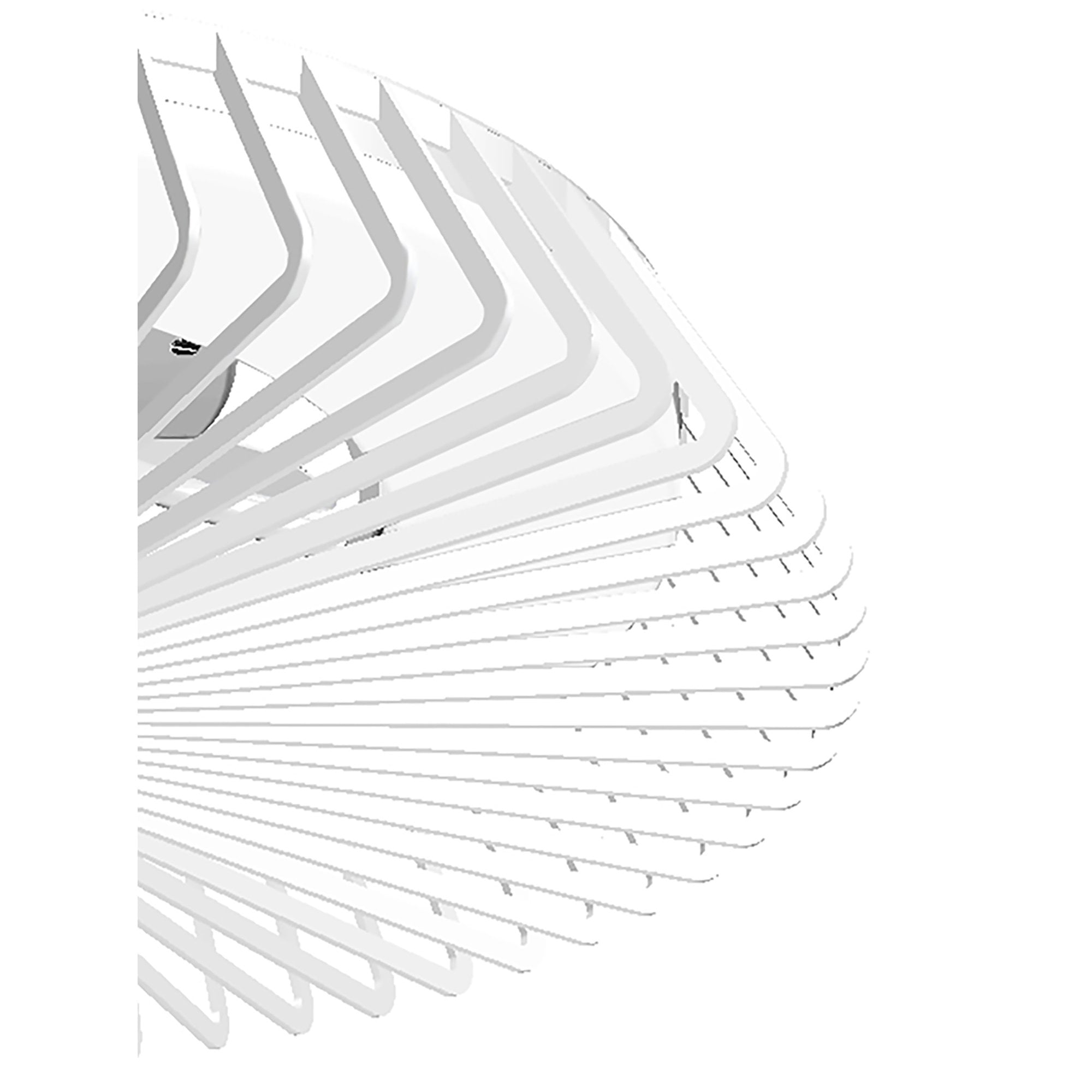 Mantra Himalaya 70W LED Dimmable Ceiling Light & Fan, Remote, APP ,  Voice Controlled, White