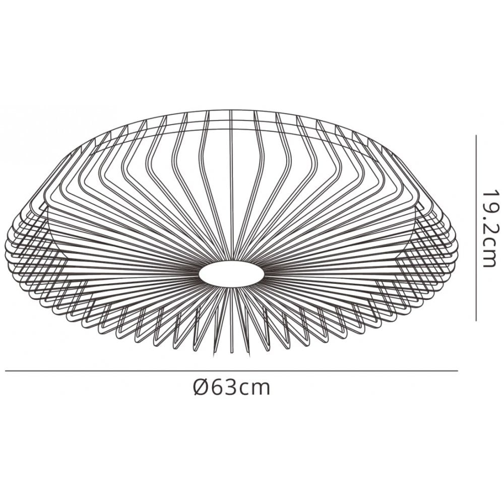 Mantra Himalaya 70W LED Dimmable Ceiling Light & Fan, Remote, APP ,  Voice Controlled, Silver