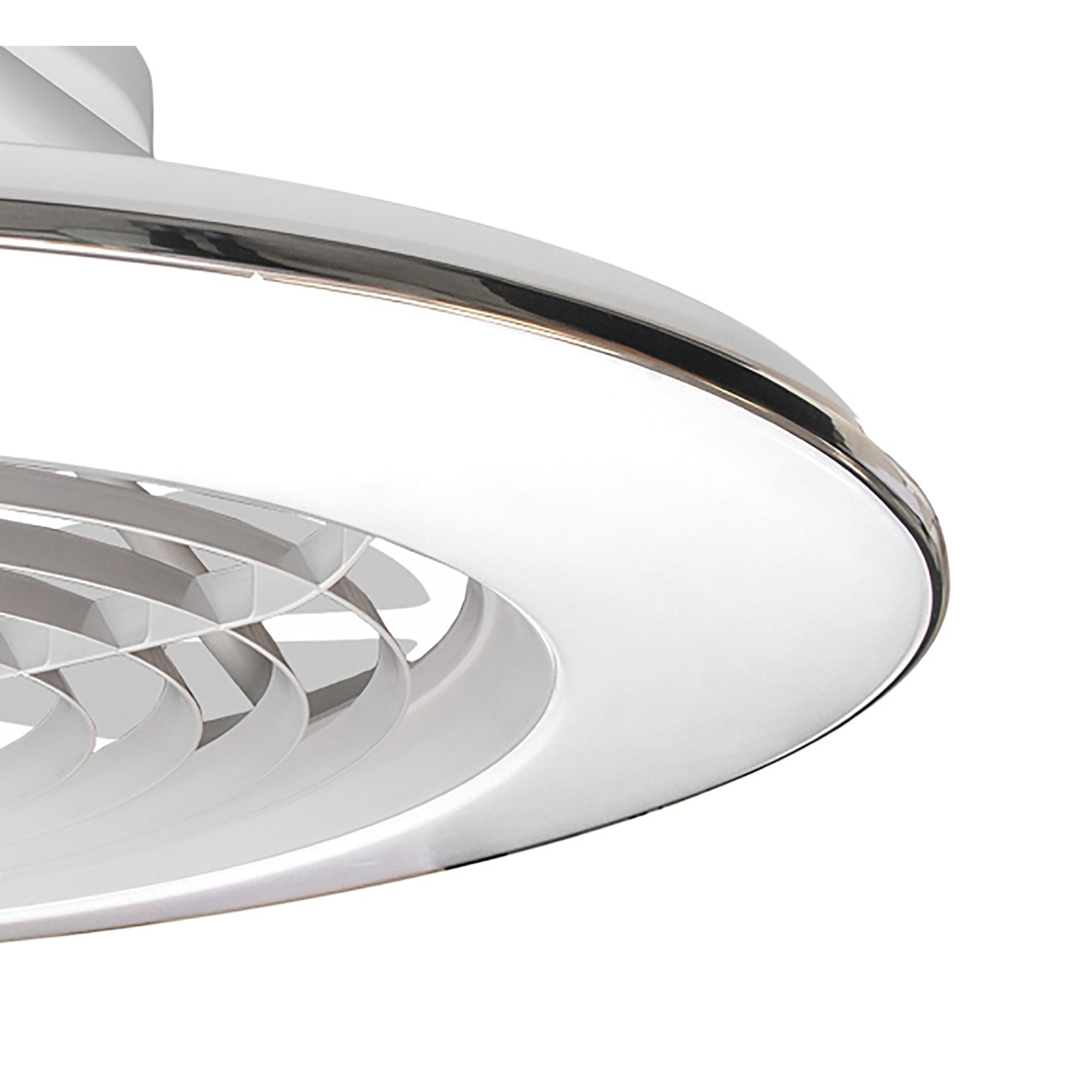 Mantra Alisio XL 95W LED Dimmable Ceiling Light & Fan, Remote, APP ,  Voice Controlled, White