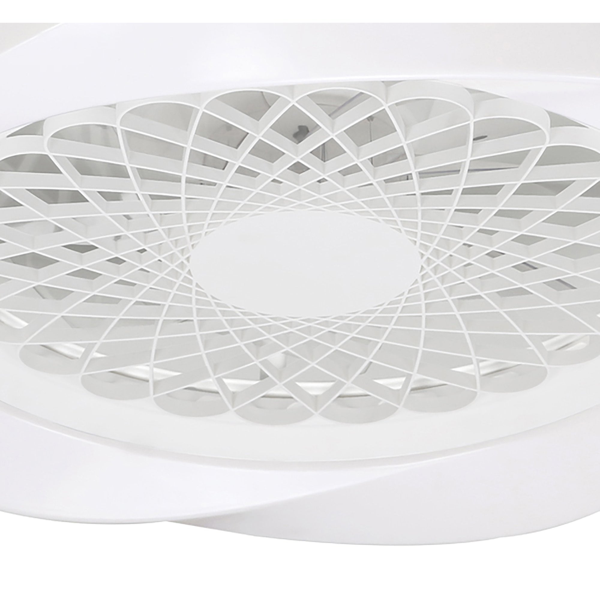 Mantra Boreal 70W LED Dimmable Ceiling Light & Fan, Remote Controlled, White