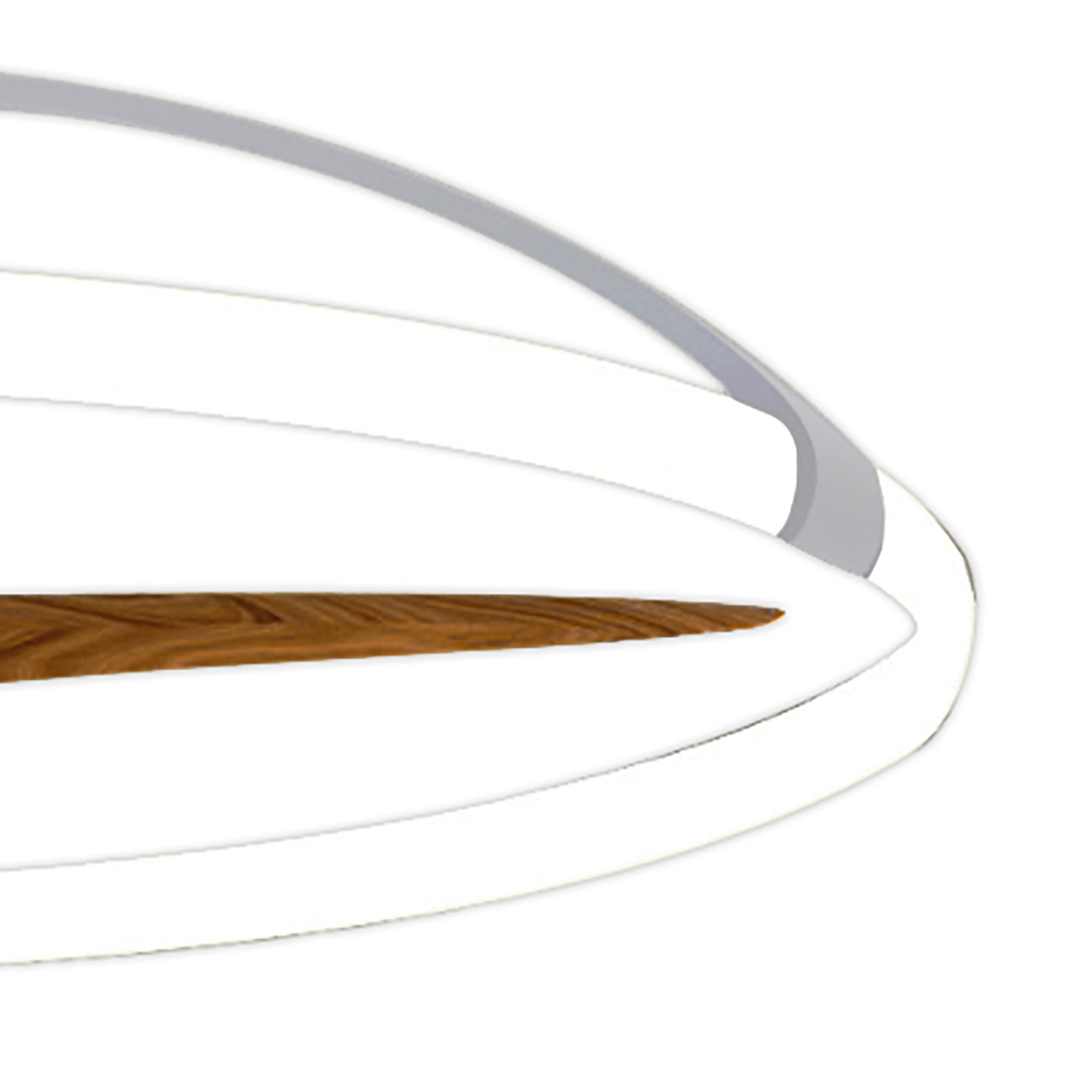 Mantra Nepal 75W LED Dimmable Ceiling Light & Fan, Remote, APP ,  Voice Controlled, Silver