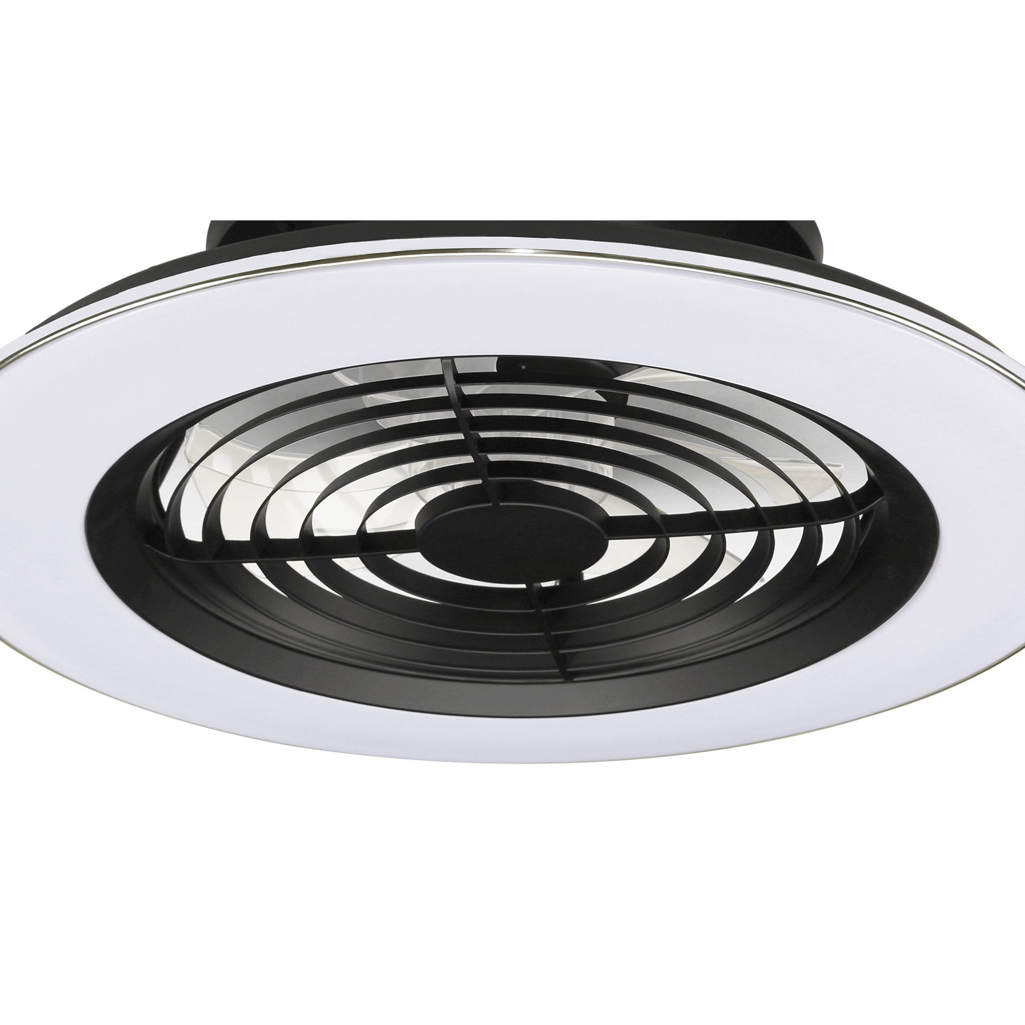 Mantra Alisio 70W LED Dimmable Ceiling Light & Fan, Remote, APP Controlled, Black