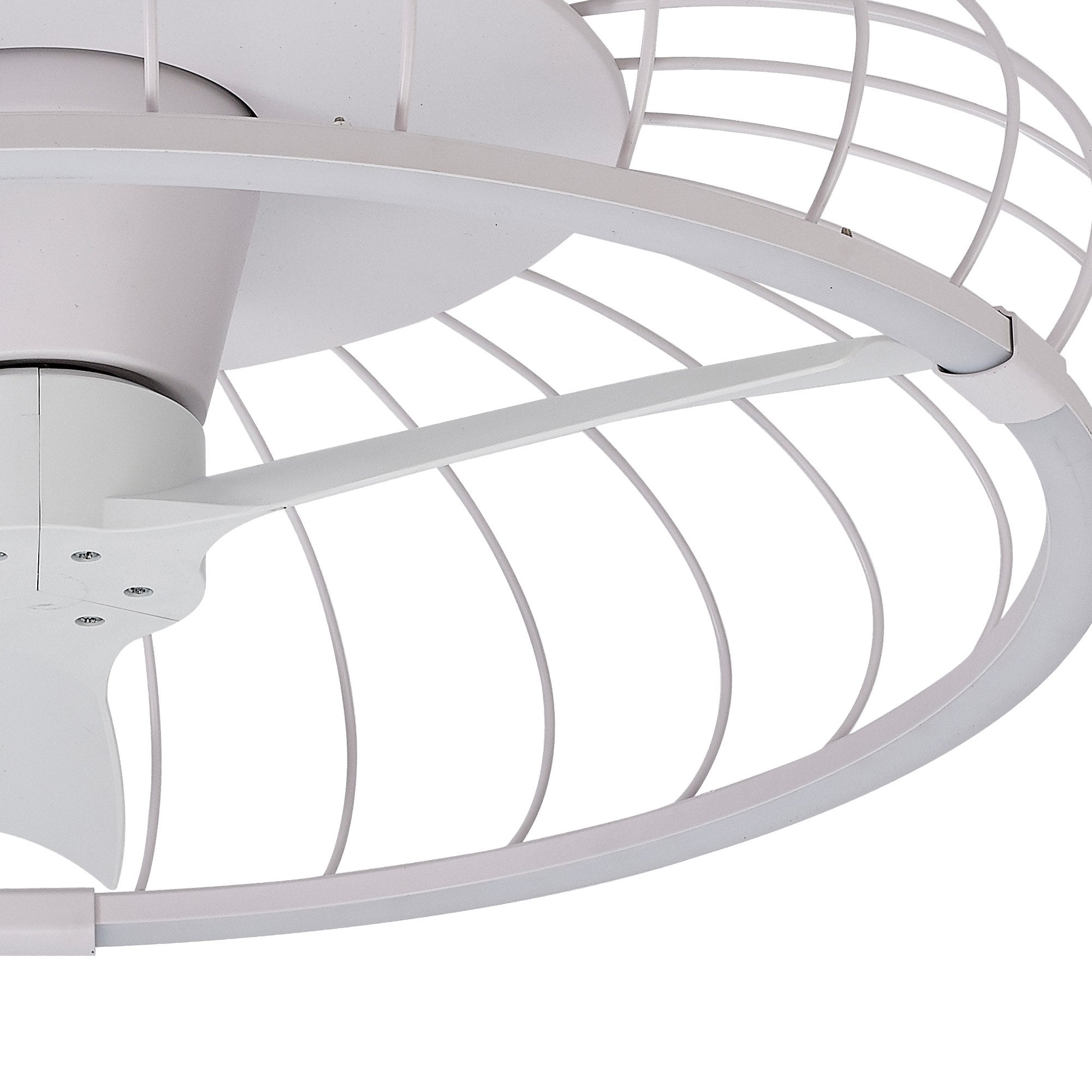 Mantra Nature 75W LED Dimmable Ceiling Light & Fan, Remote, APP, Voice Controlled - White
