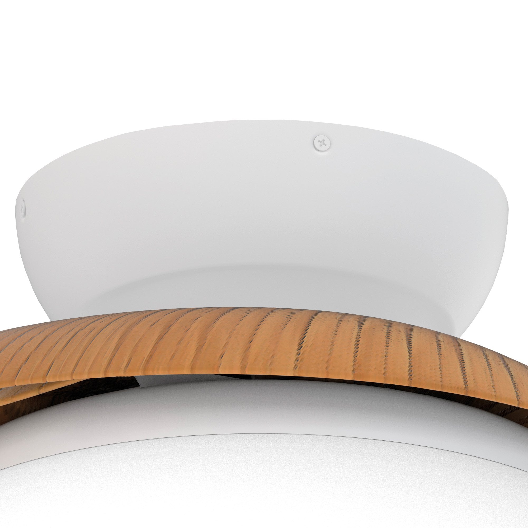 Mantra Aloha 45W LED Dimmable Ceiling Light & Fan, Remote Controlled, Wood