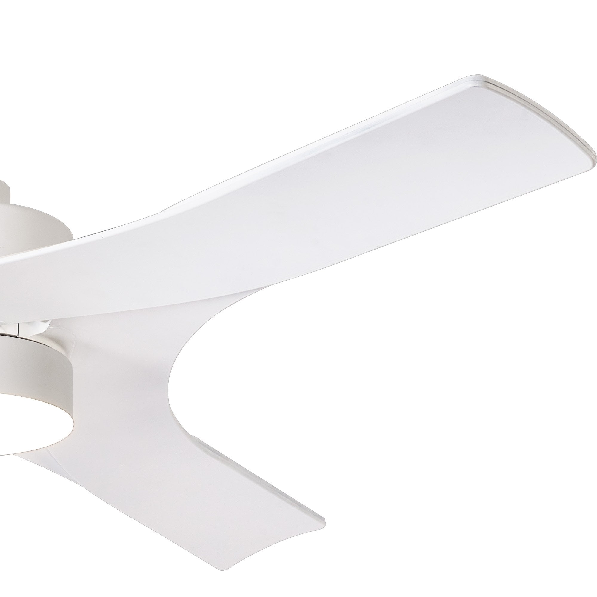 Mantra Thai 30W LED Dimmable Ceiling Light With Built-In 35W DC Fan, 2700-5000K Remote & APP Control - White