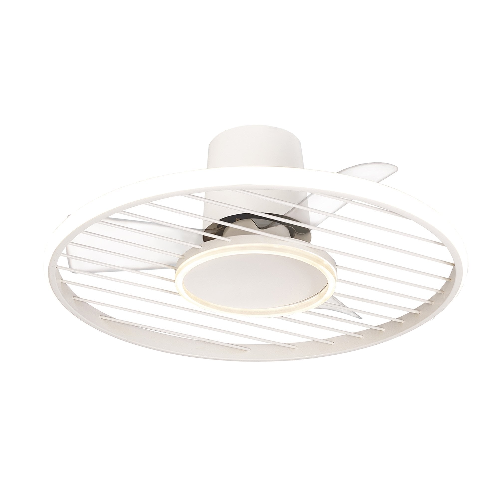 Mantra Soho 45W LED Dimmable Ceiling Light With Built-In 30W DC Fan, 2700-5000K Remote & APP Control - White