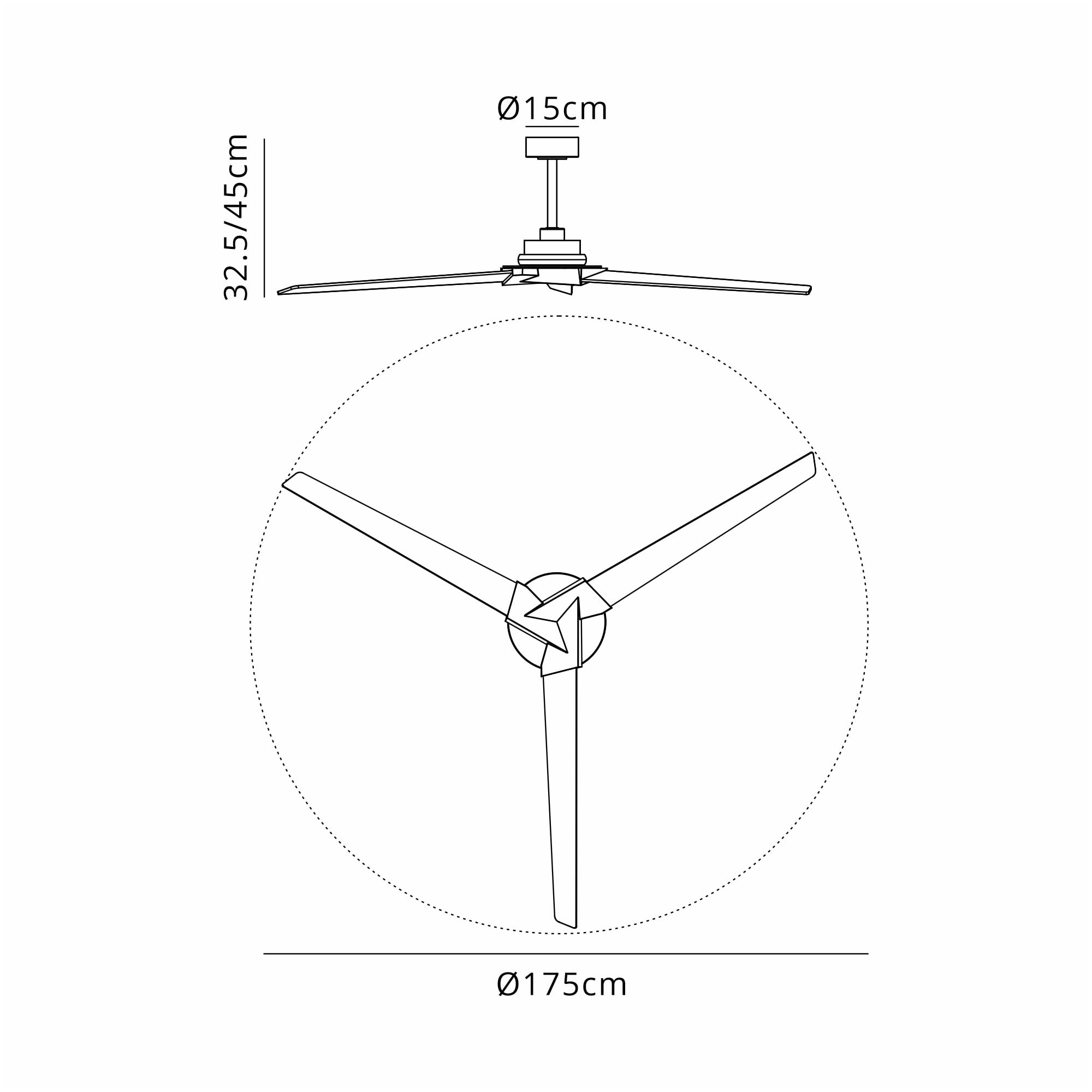 Mantra Brisa 20W LED Dimmable Ceiling Light With Built-In 40W DC Reversible Fan, 2700-5000K Remote & APP Control - White, IP44