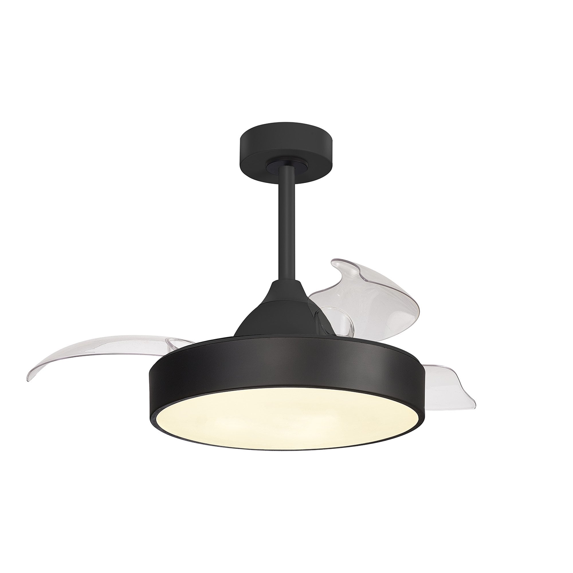Mantra Alaska 45W LED Dimmable Ceiling Light With Built-In 25W DC Fan, 2700-5000K Remote & APP Control - Black