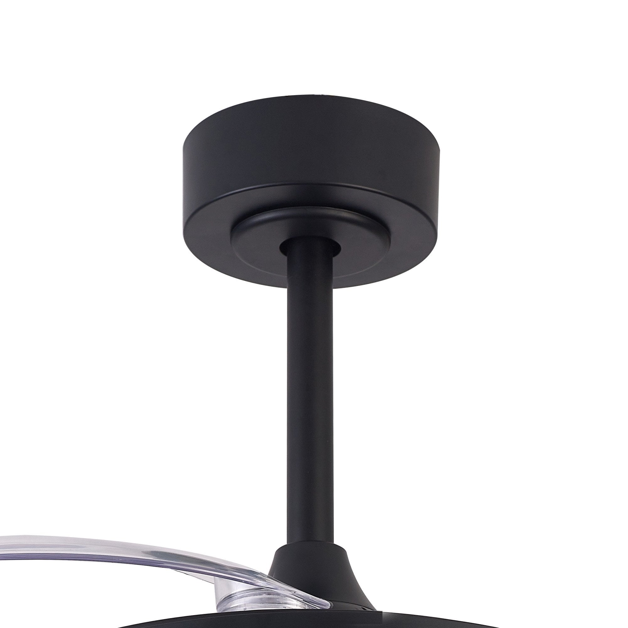 Mantra Siberia Mini 40W LED Dimmable Ceiling Light With Built-In 28W DC Fan, 3000-6500K Remote Control - Black