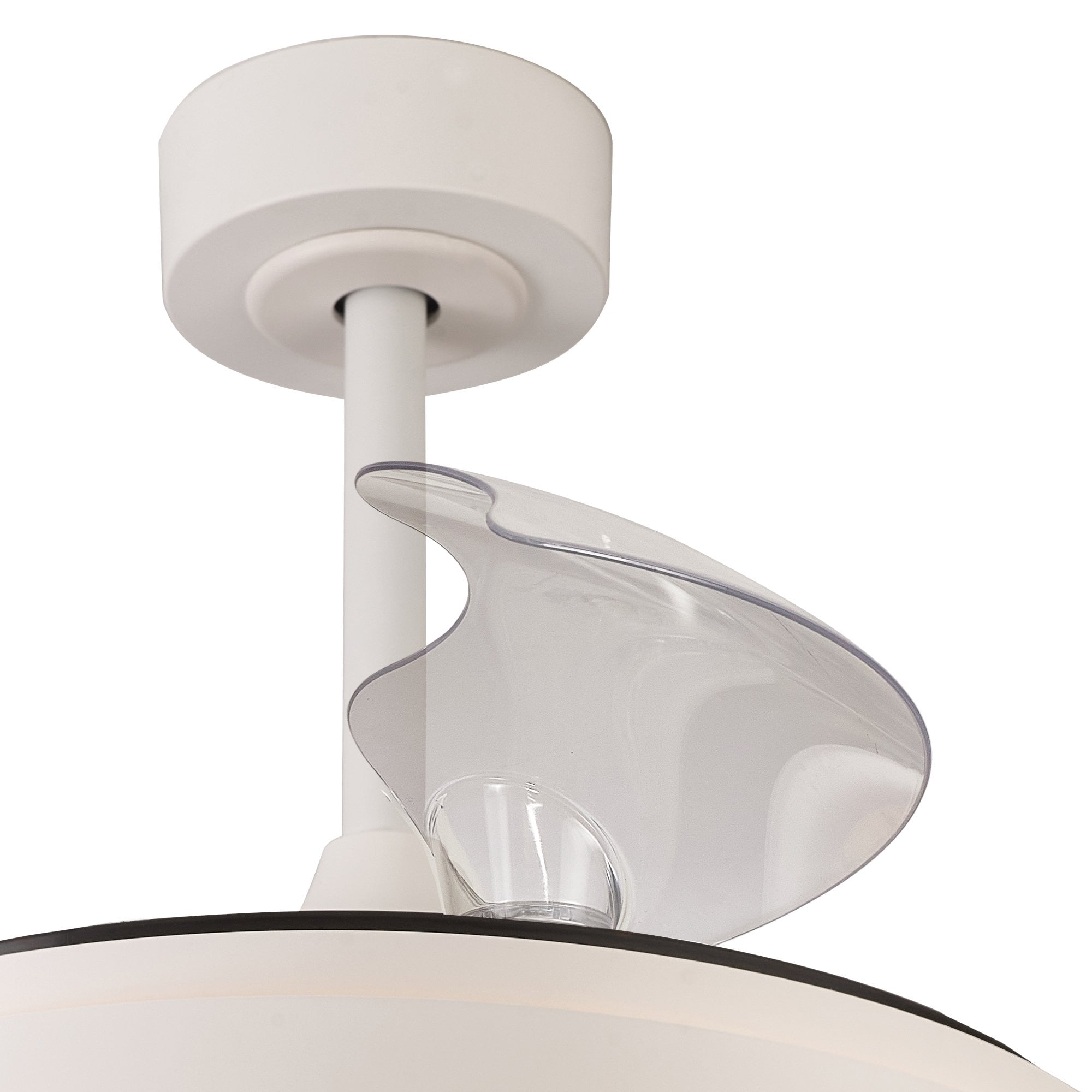 Mantra Mistral 50W LED Dimmable Ceiling Light With Built-In 30W DC Fan, 2700-5000K Remote Control - White