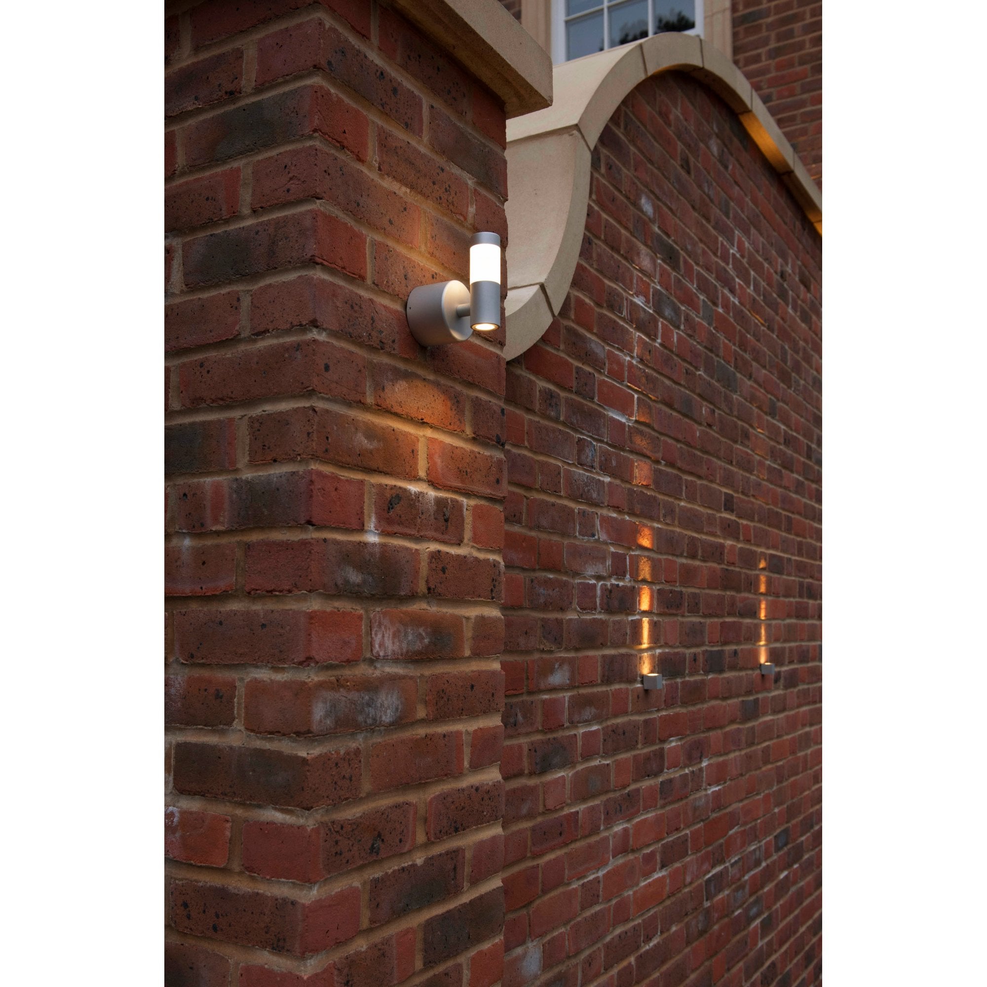 Collingwood WL060 Straight to Mains LED Halo/Flood Wall Light - Aluminium