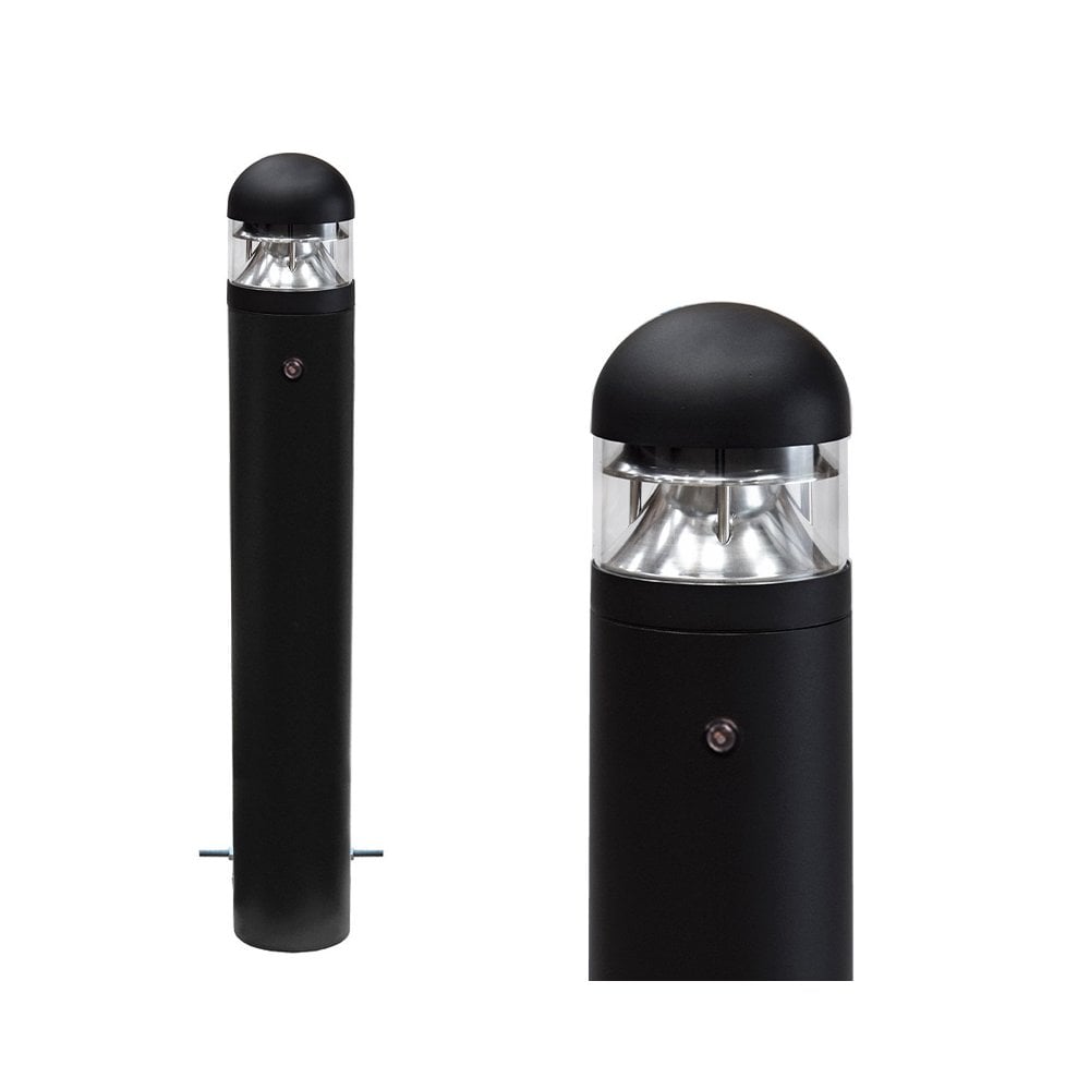 Lumena Parabola Dome Bollard Light - Black - Mains
