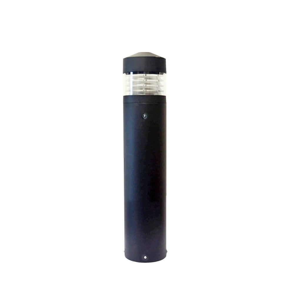 Lumena Lighthouse Pillar Bollard Light - Black - Mains