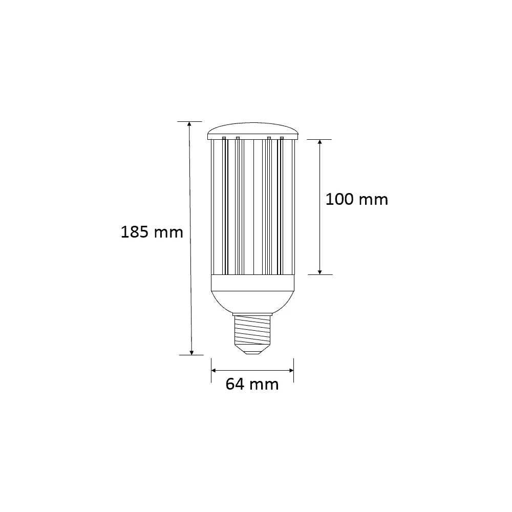 Lumena 20W LED Corn Bulb (ES/E27) - Warm White