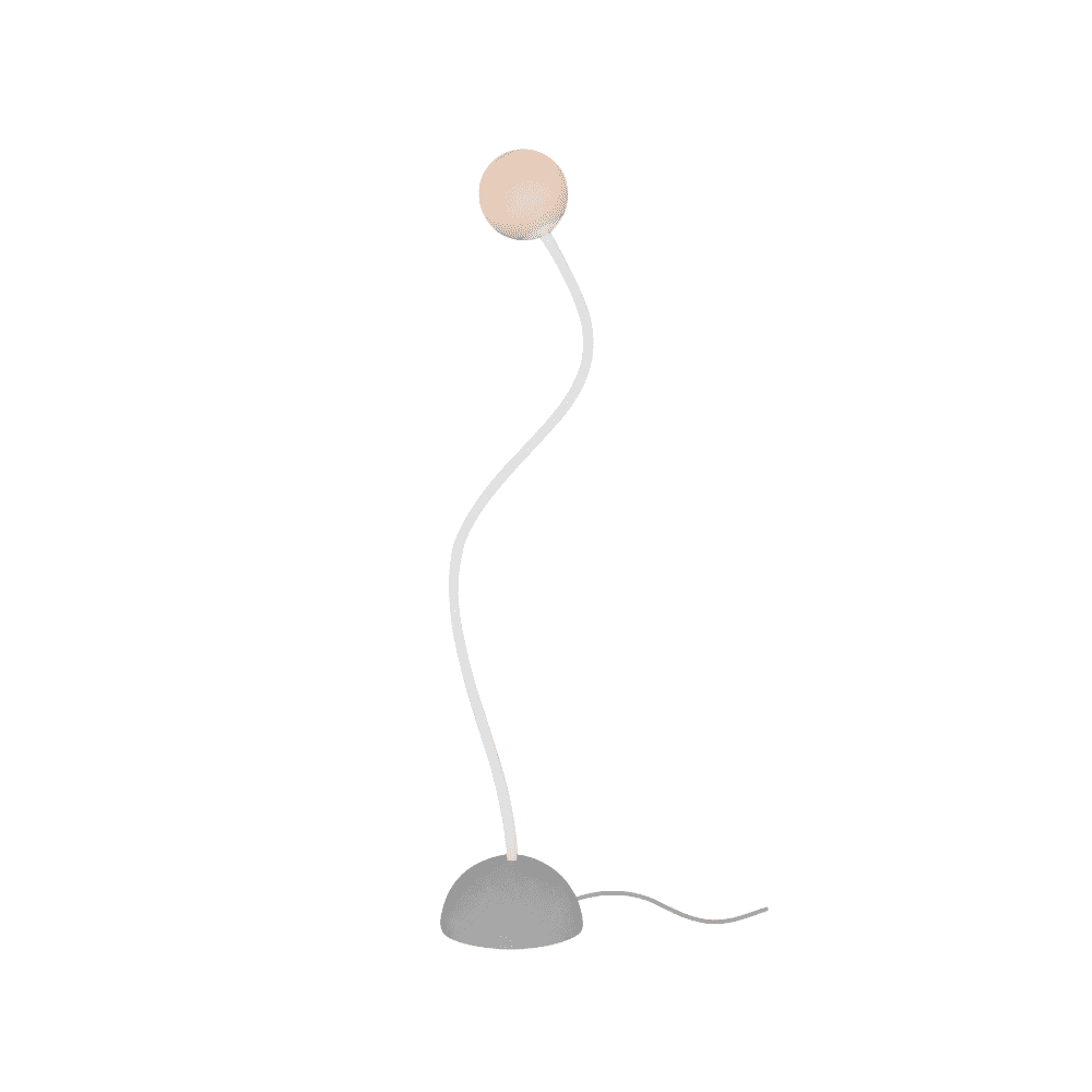 Karman Moony 245cm Outdoor Floor Lamp - Matt White
