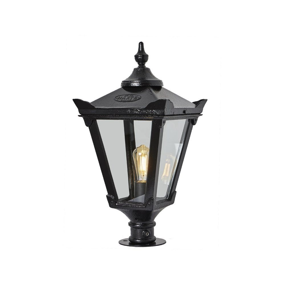 Harte Victorian 0.6m Traditional Pier Light For Narrow Pier Caps - Cast Iron