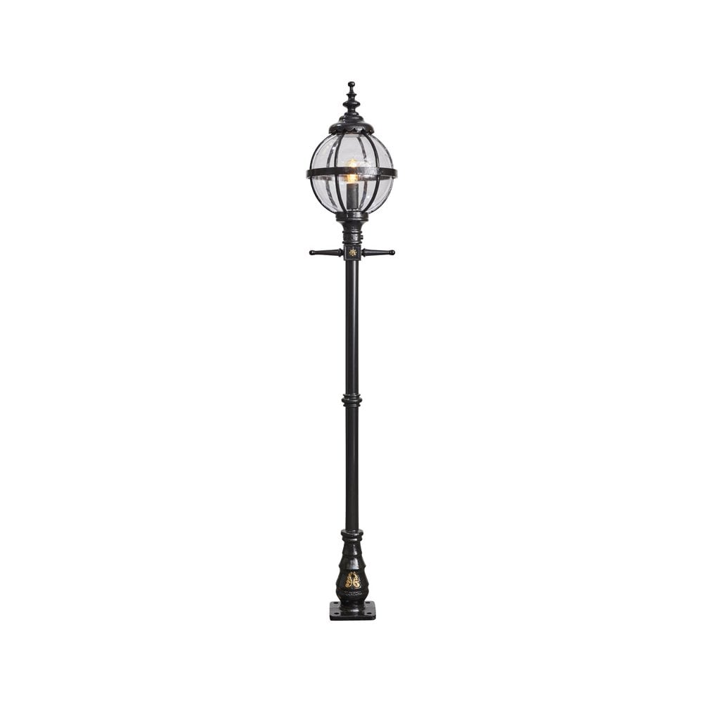 Harte Victorian 2.5m Globe Lamp Post - Cast Iron