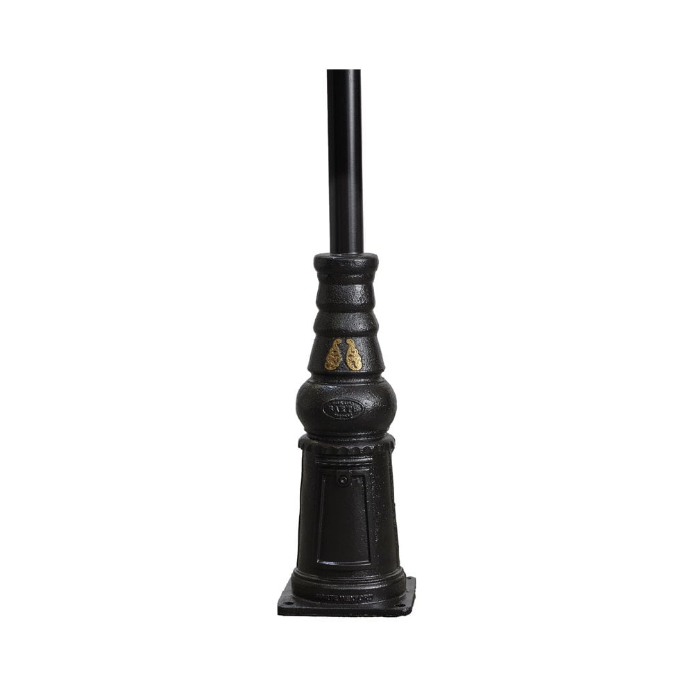 Harte Victorian Style 3m Globe Lamp Post - Cast Iron