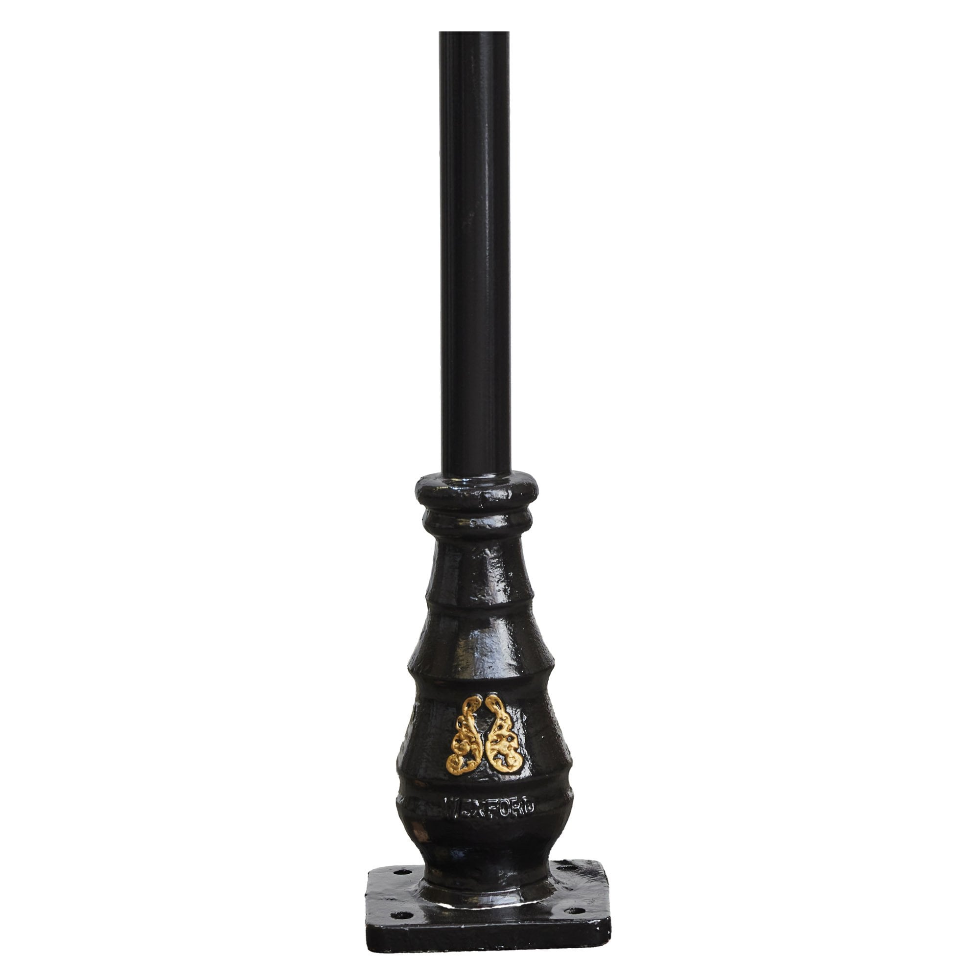 Harte Georgian Style 2.21m Lamp Post - Cast Iron & Steel