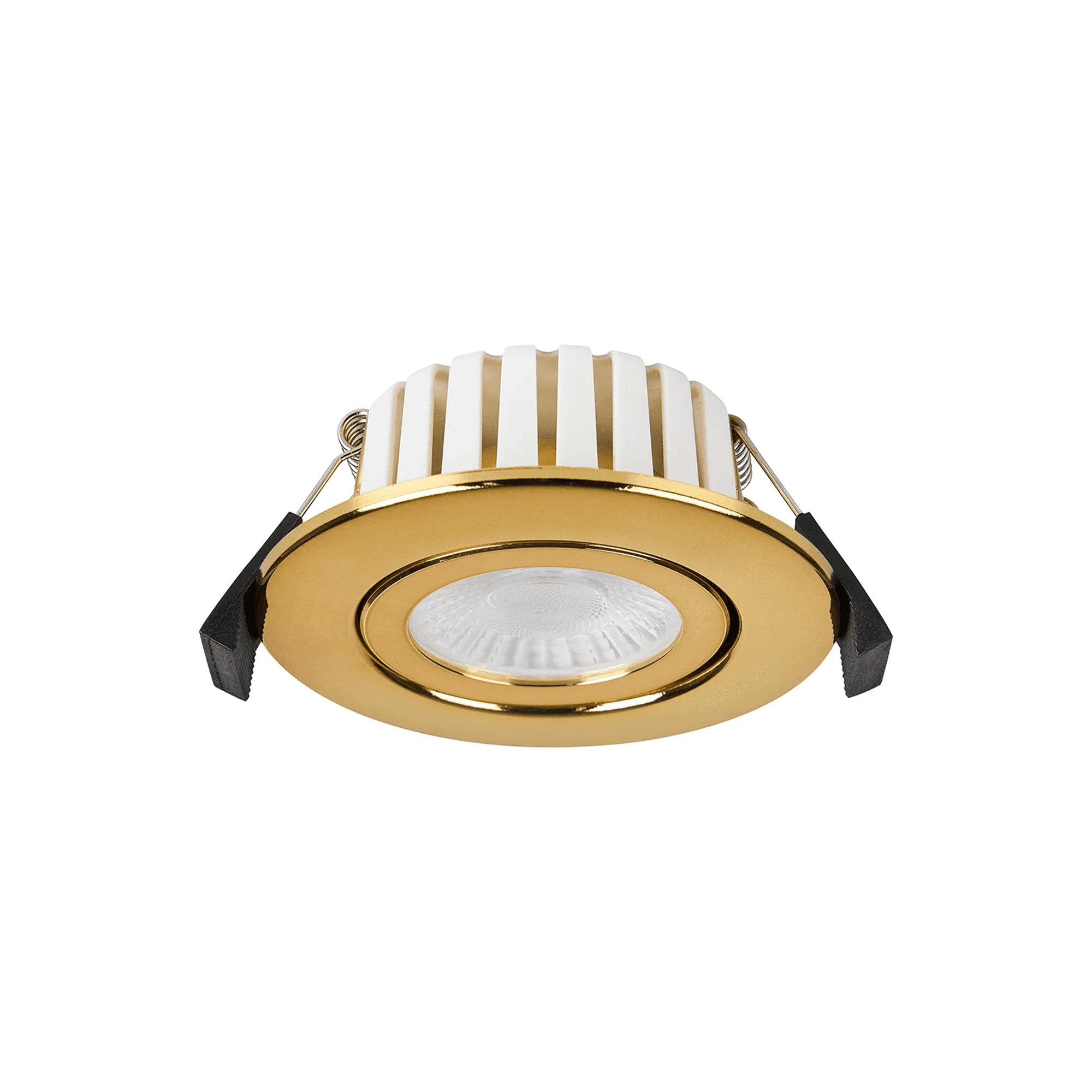 Fabula Mulgrave CCT LED Adjustable Downlight  - IP65 Fire Rated - Brass