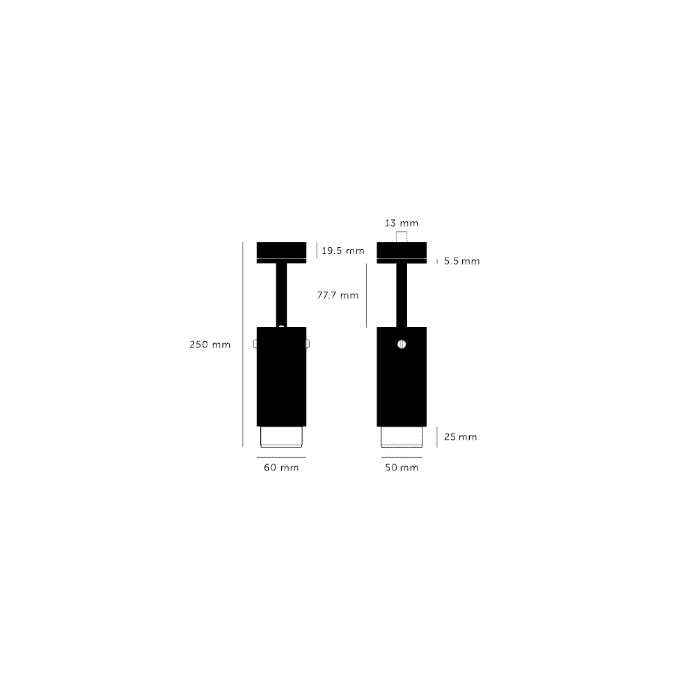Buster + Punch Exhaust Cross Stone Spotlight