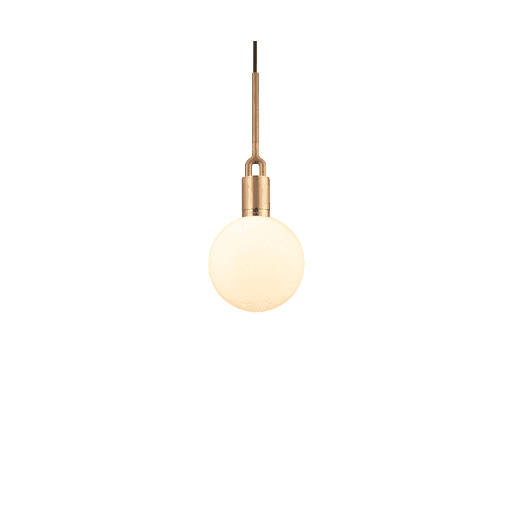 Buster + Punch Forked Globe Opal Pendant - Medium