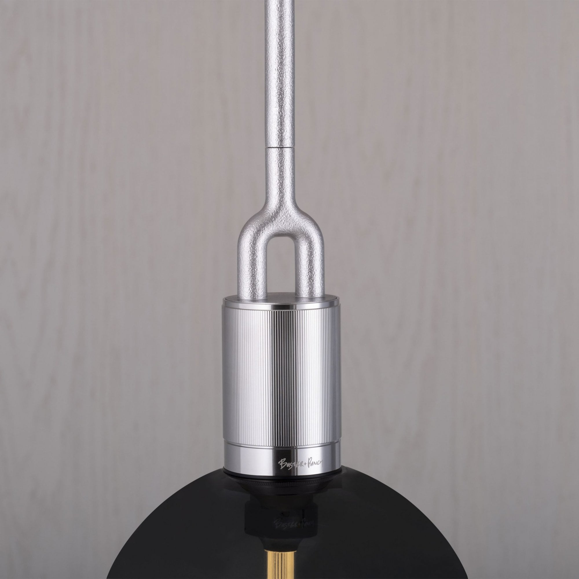 Buster + Punch Forked Globe Smoked Pendant - Medium
