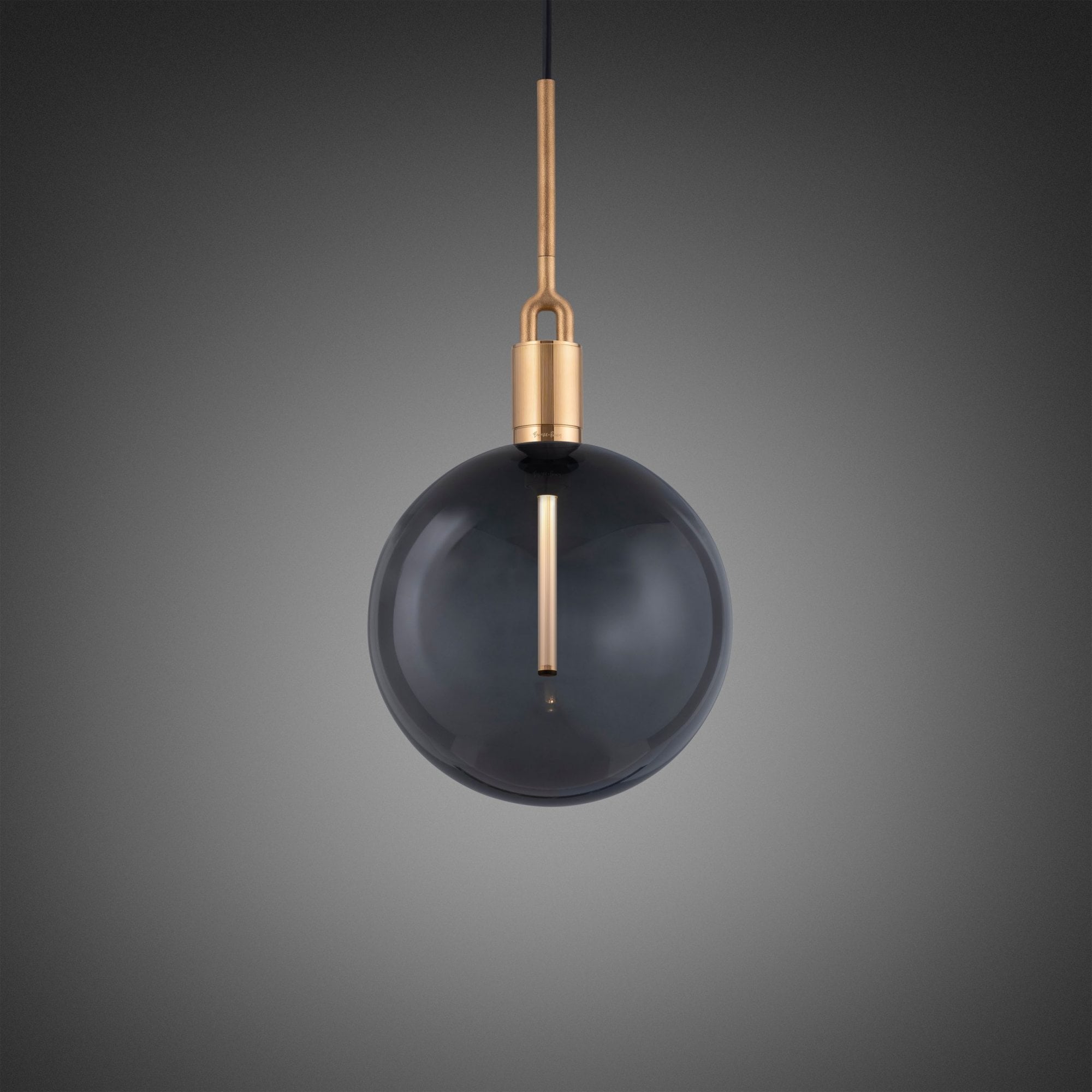 Buster + Punch Forked Globe Smoked Pendant - Large