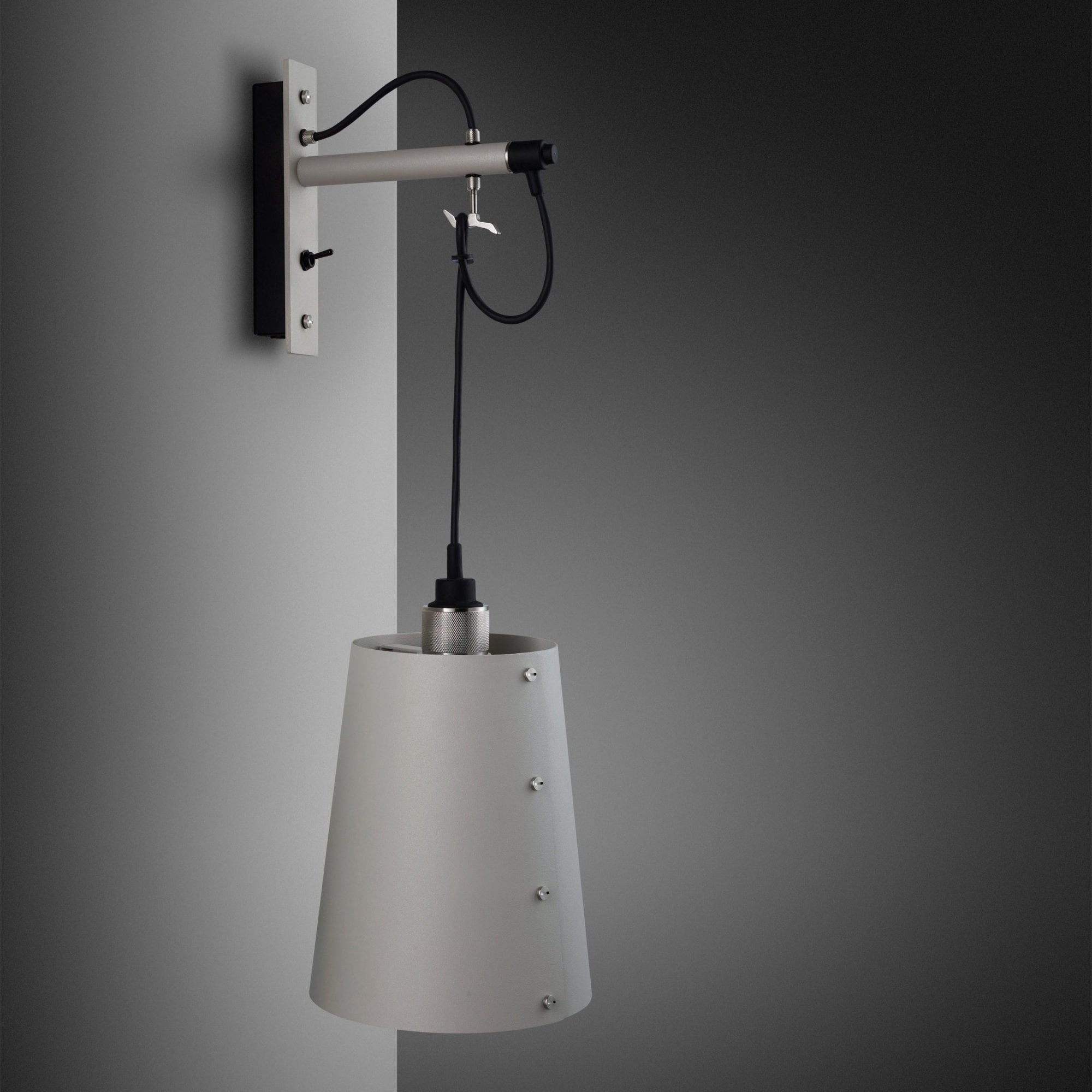Buster + Punch Hooked Wall Light - Large - Stone