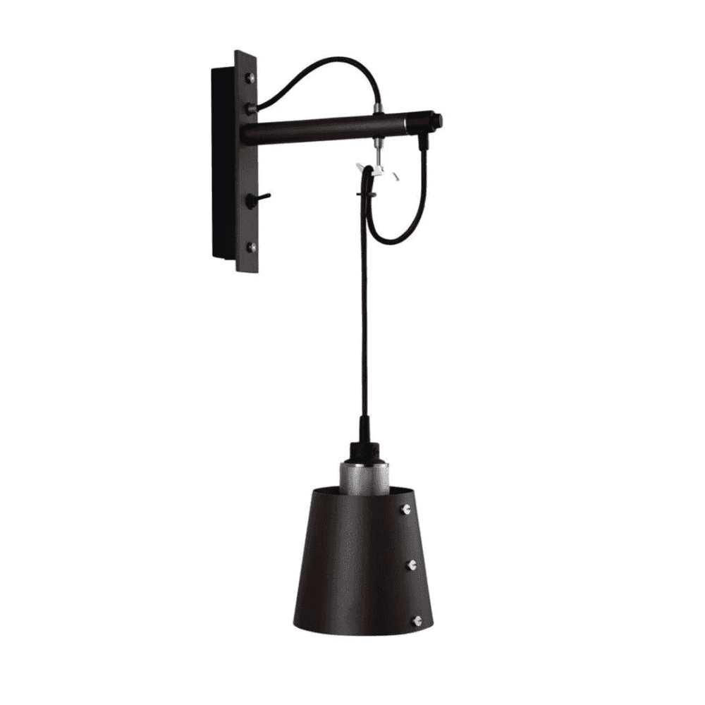 Buster + Punch Hooked Wall Light - Small - Graphite