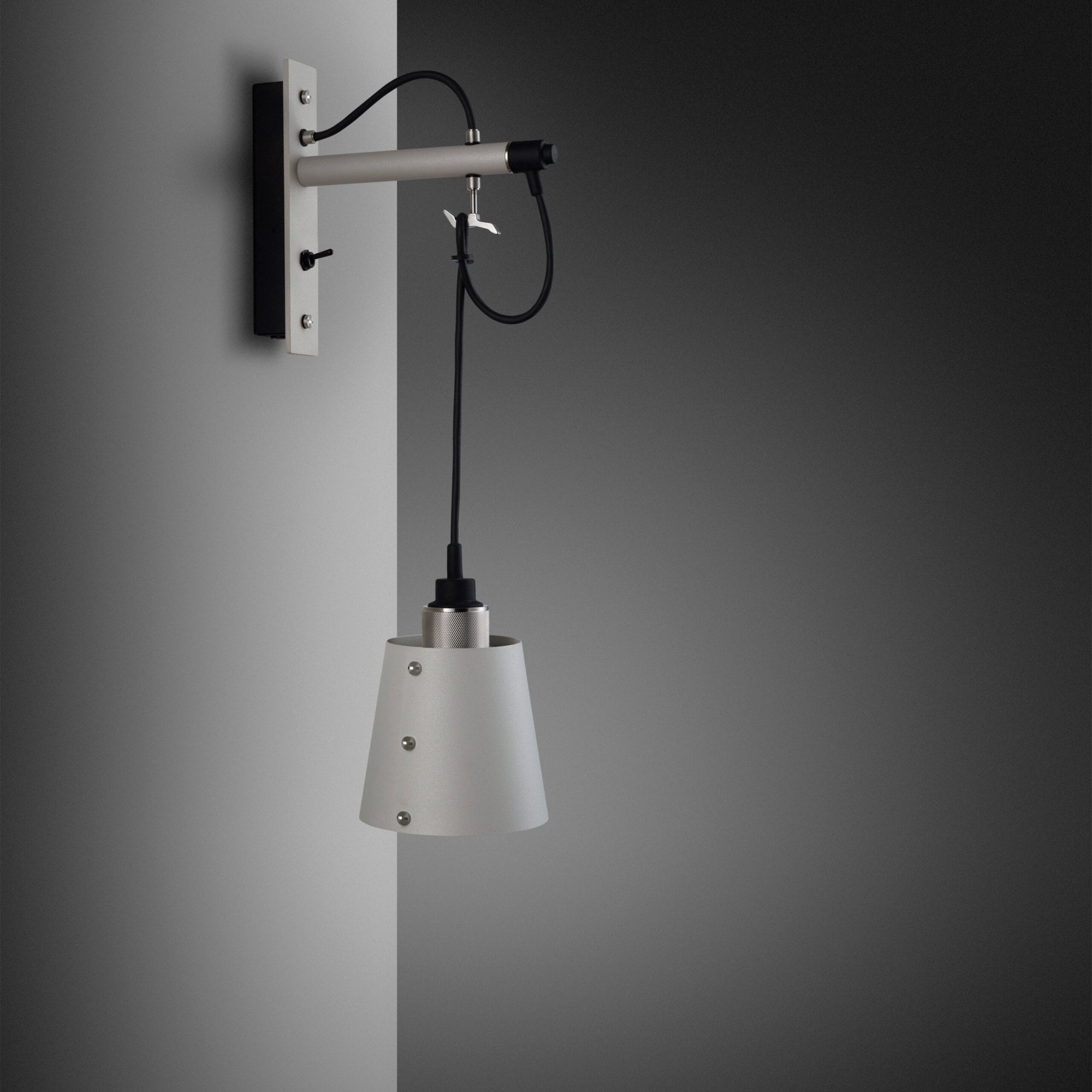 Buster + Punch Hooked Wall Light - Small - Stone