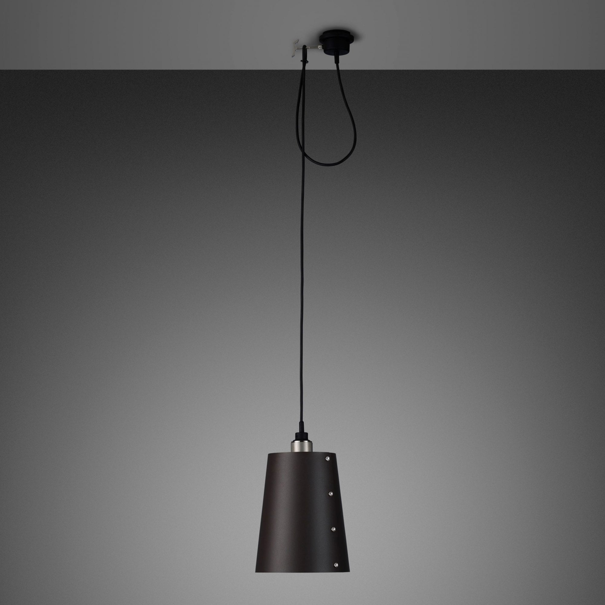Buster + Punch Hooked 1.0 Large Graphite Pendant