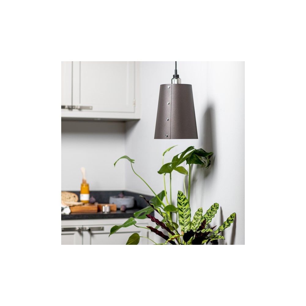 Buster + Punch Hooked 1.0 Large Graphite Pendant