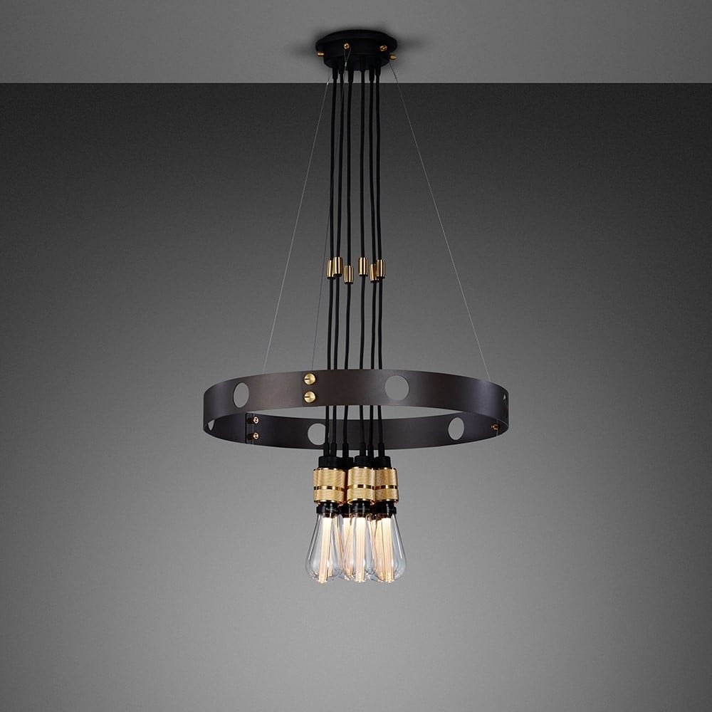 Buster + Punch Hero Graphite Chandelier